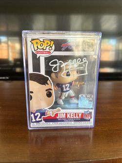 Jim Kelly Signed Funko Pop COA JSA