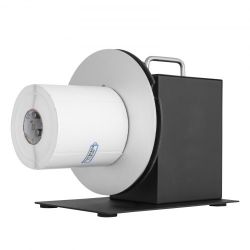 NEW Automatic Label Rewinder Machine, Synchronize with Printer Suitable for Core Size from 1-3 Inch