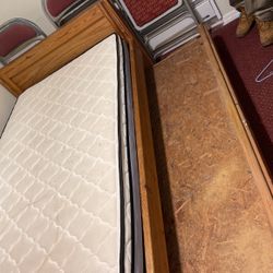 Double Twin Very Strong Wood Bed