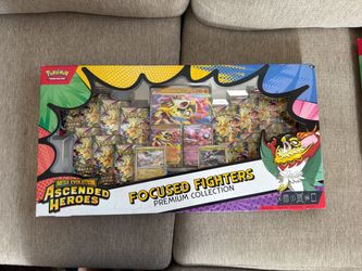 Pokémon TCG Mega Evolution Ascended Heroes Focused Fighters Premium Sam’s Club