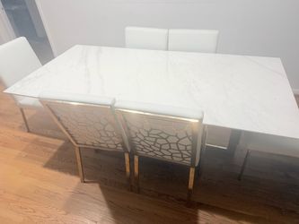 Dinning table and chairs