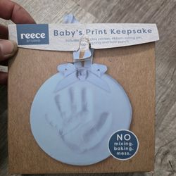 Baby's Print Keepsake  By Reece Studio