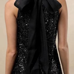 Black Sparkle Dress Xs