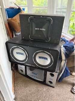 Jackhammers & Mtx audio & renegade amplifier