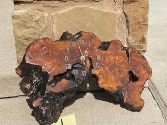 Handmade Driftwood Clocks