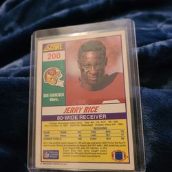 Jerry Rice Card
