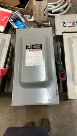 Disconnect boxes 3 phase