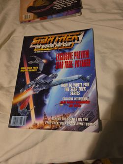 Star Trek Official Fan Club Magazine, specifically issue #95 from February/March 1994.