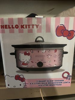 Hello Kitty 7-Quart Slow Cooker - Rare (“Very Delicious” Theme)