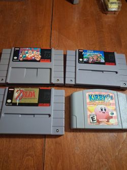 Nintendo games authentic clean and tested $35 each pick up in Glendale