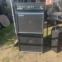 Acoustic Cabinet Two 15s And Amp Head 600wtts