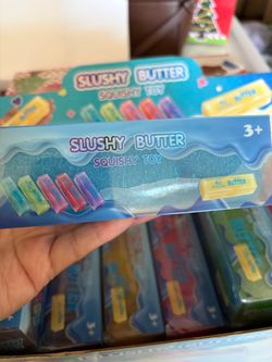 Blue slushy butter