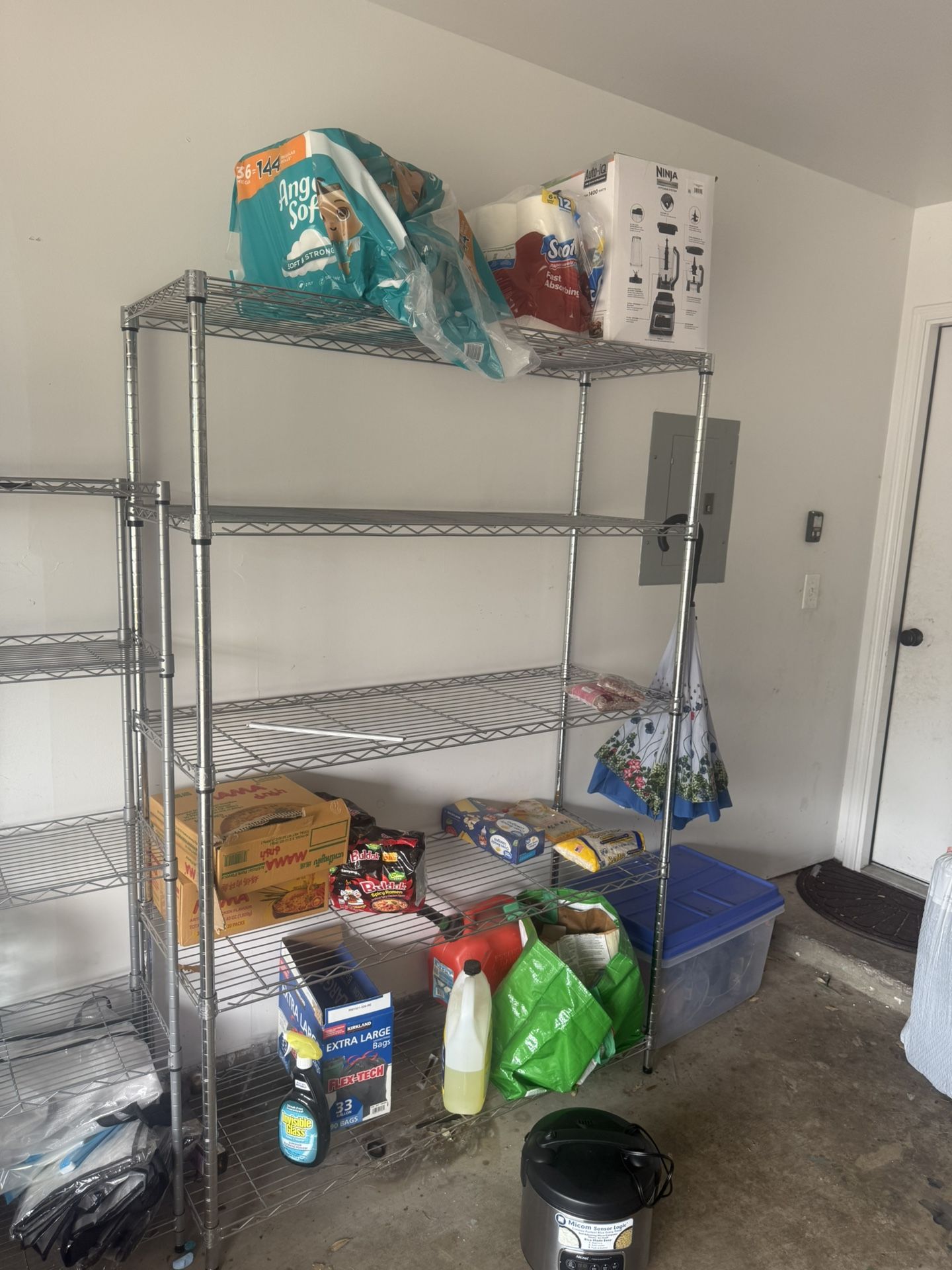 Large Metal Shelf