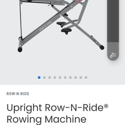 Upright Row And Ride Excersier 