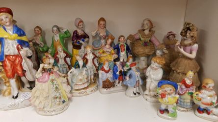 Occupied Japan Ceramic Figurines