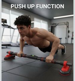 Adjustable pull up bar