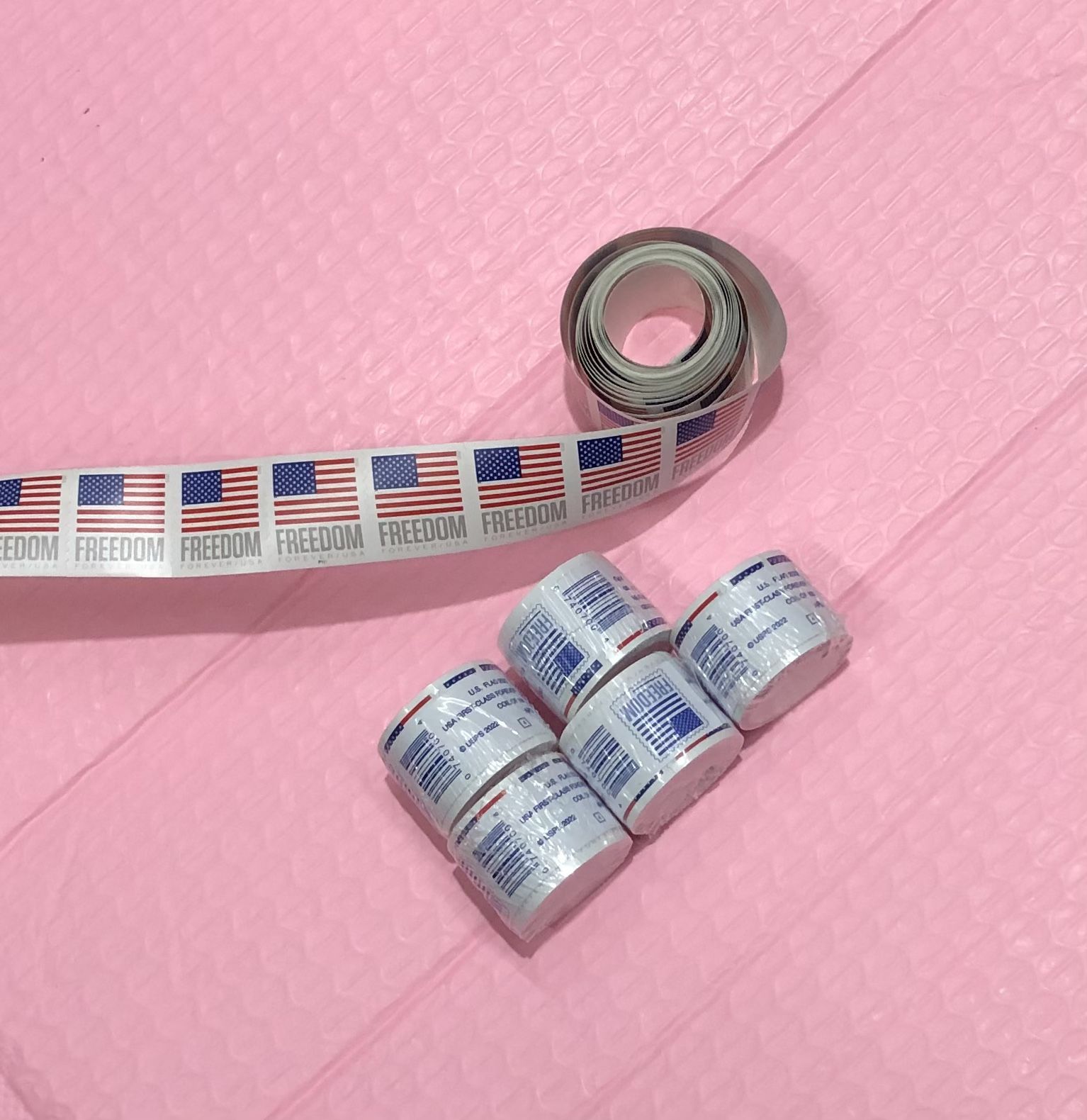 Forever Stamps Freedom Flag 5 Coils
