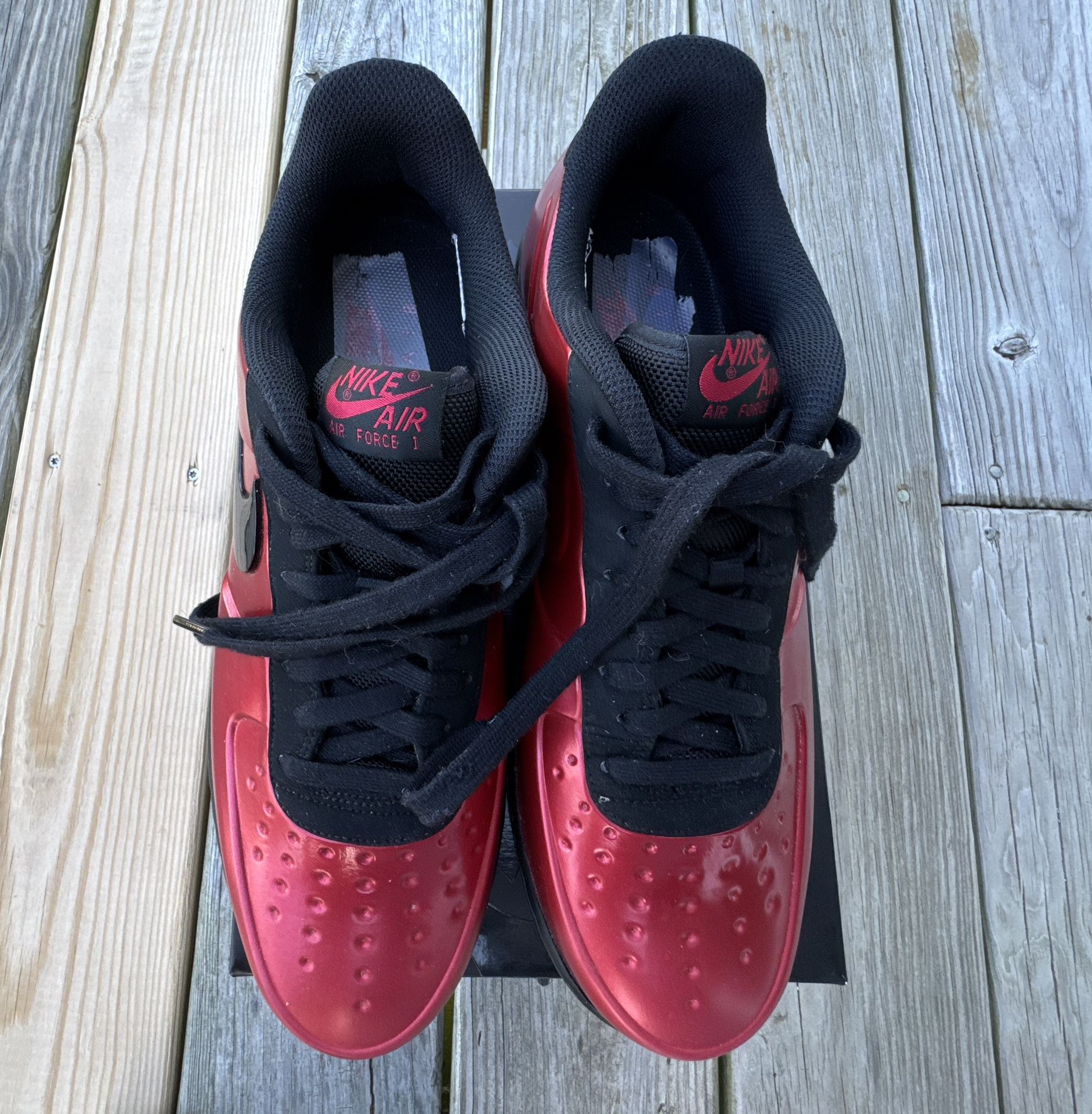 Size 11- Nike Air Force 1 Foamposite Pro Cough Drop