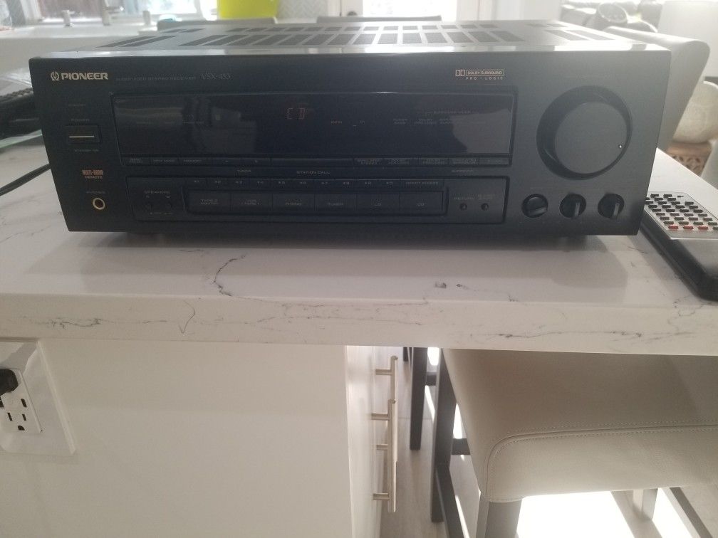 Pioneer VSX-453 Stereo Receiver 5.1 Channel 100 Watt