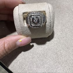 14k yg Men’s Diamond Ring 
