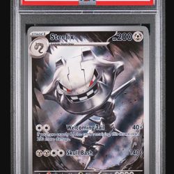 2025 Pokemon Mega Evolutions Steelix IR PSA 9