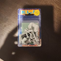 Warhammer 40k Elf Silver Helm Captain Metal Mini