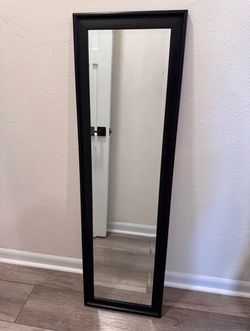 Black Framed Full Length Mirror