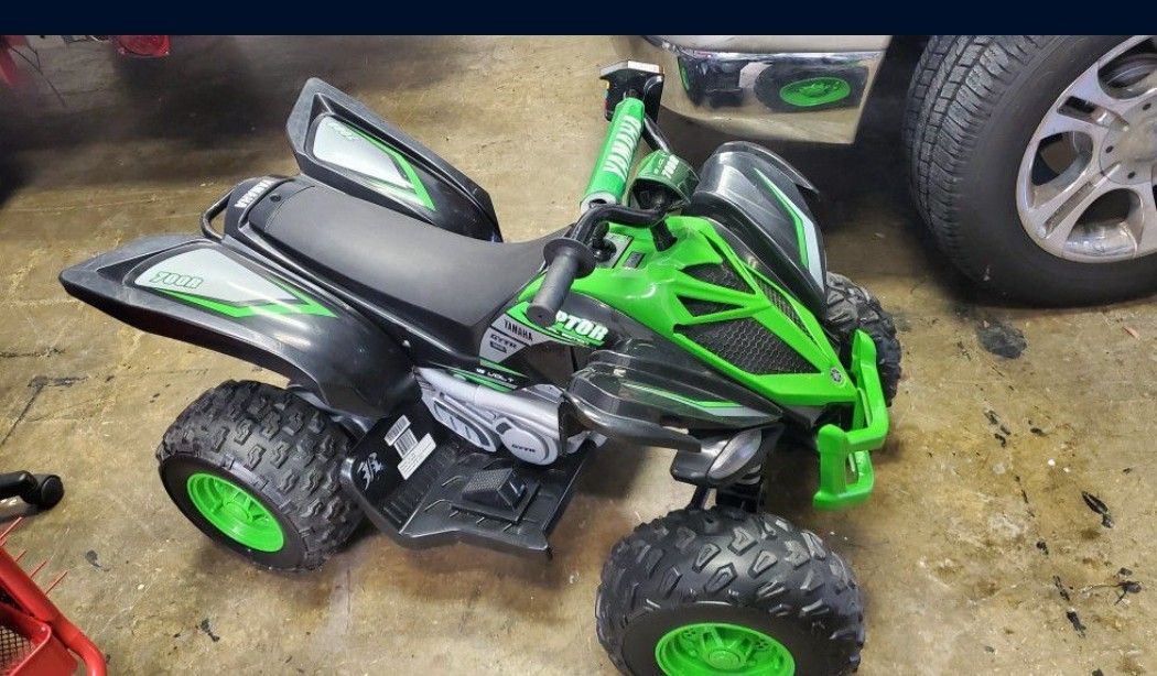 yamaha battery powered 4 wheeler