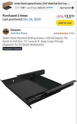 Sliding drawer