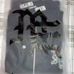 ‘ME’ Rhinestone Zip-up Shirt