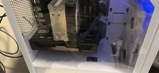 Custom Built Desktop PC White Case