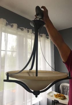 Dining room light working in perfect conditions