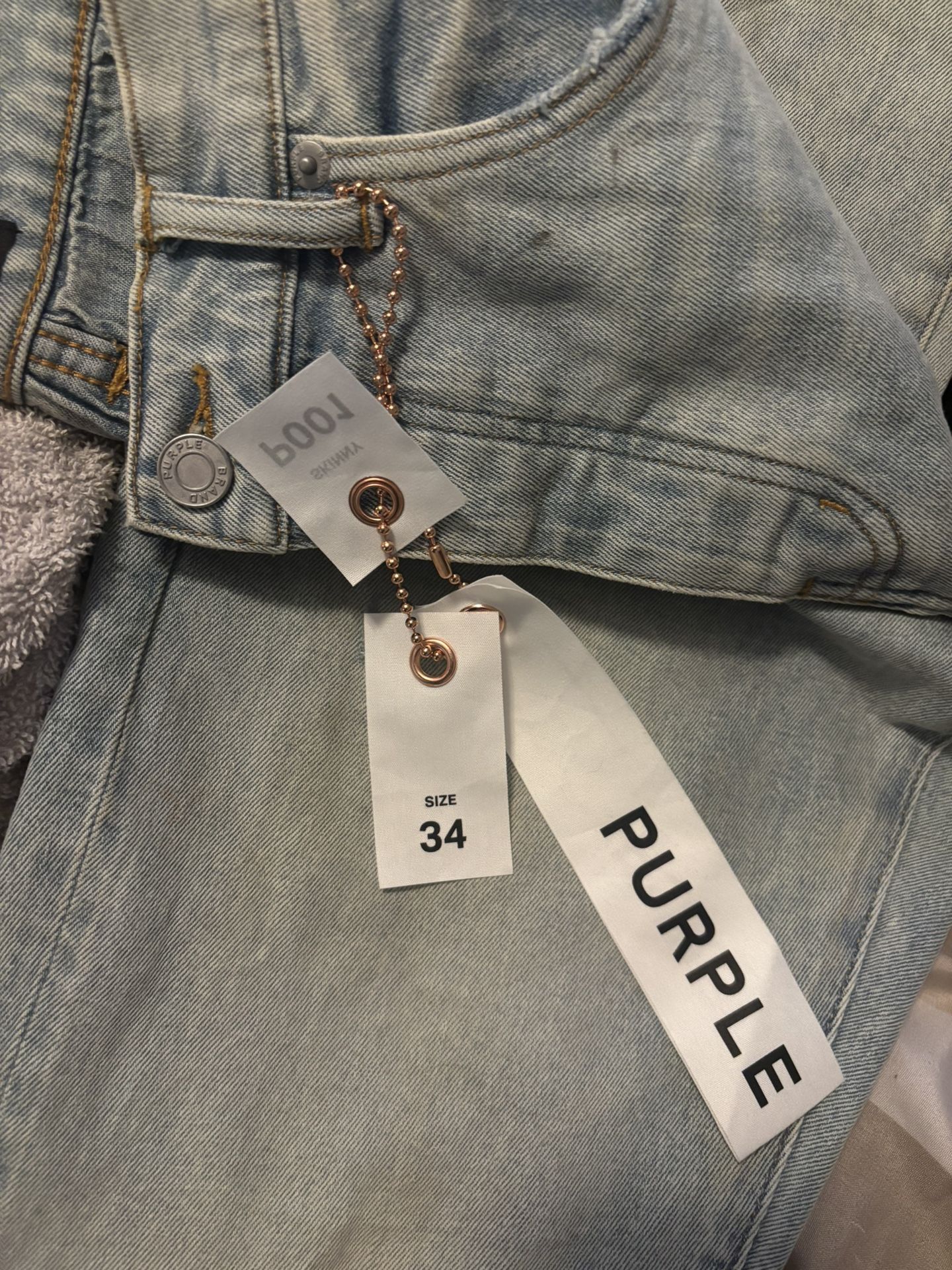 Men's Purple Jeans size 34