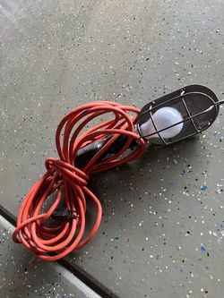 Portable Work Light with Extension Cord