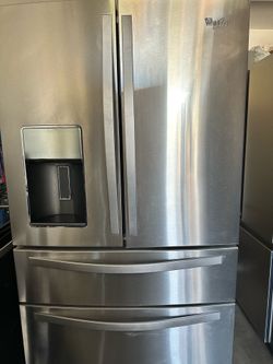 Whirpool fridge 4 Door Good condition