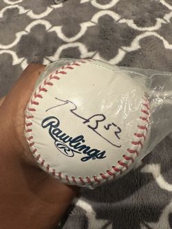 Dodgers Phill Bickford Autograph Ball