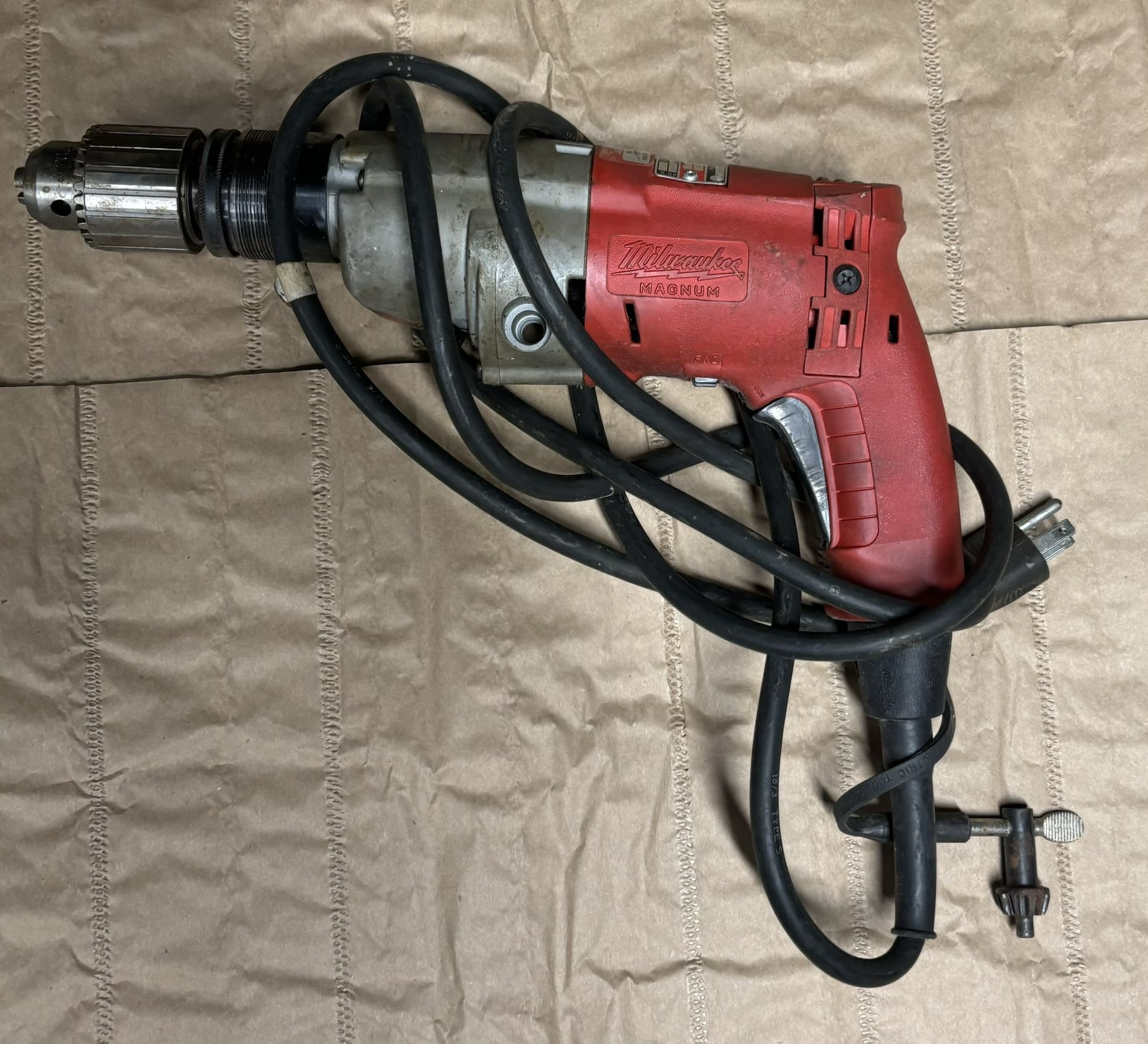 Milwaukee Magnum Hammer Drill - Heavy Duty.