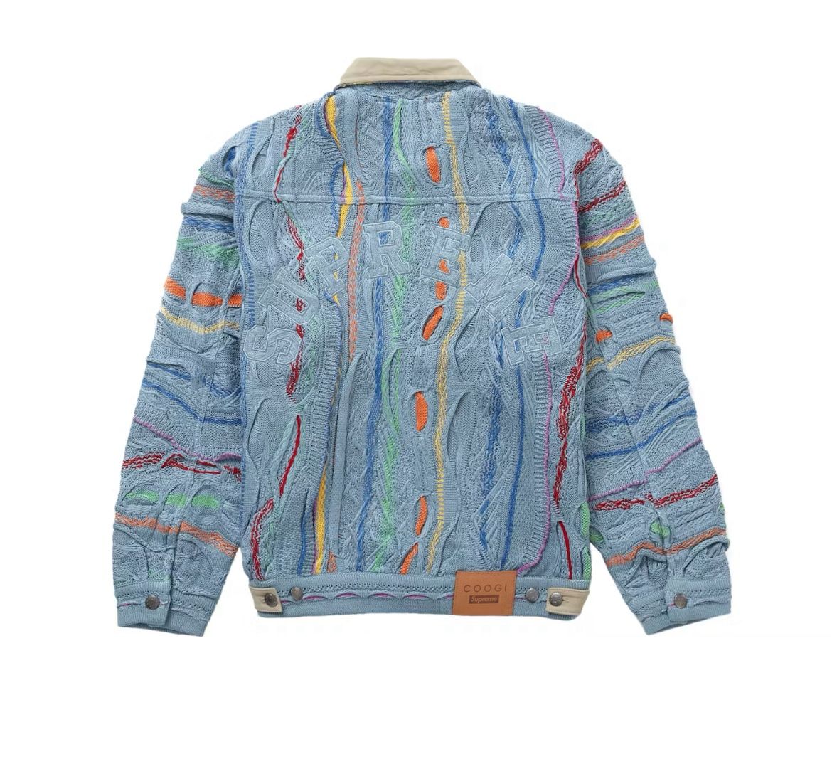 Supreme x Coogi Trucker Jacket (Blue)