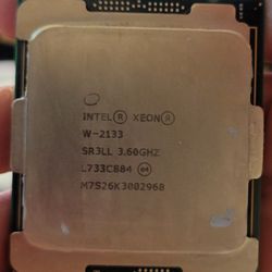 Intel Xeon W-2133 processor Cpu