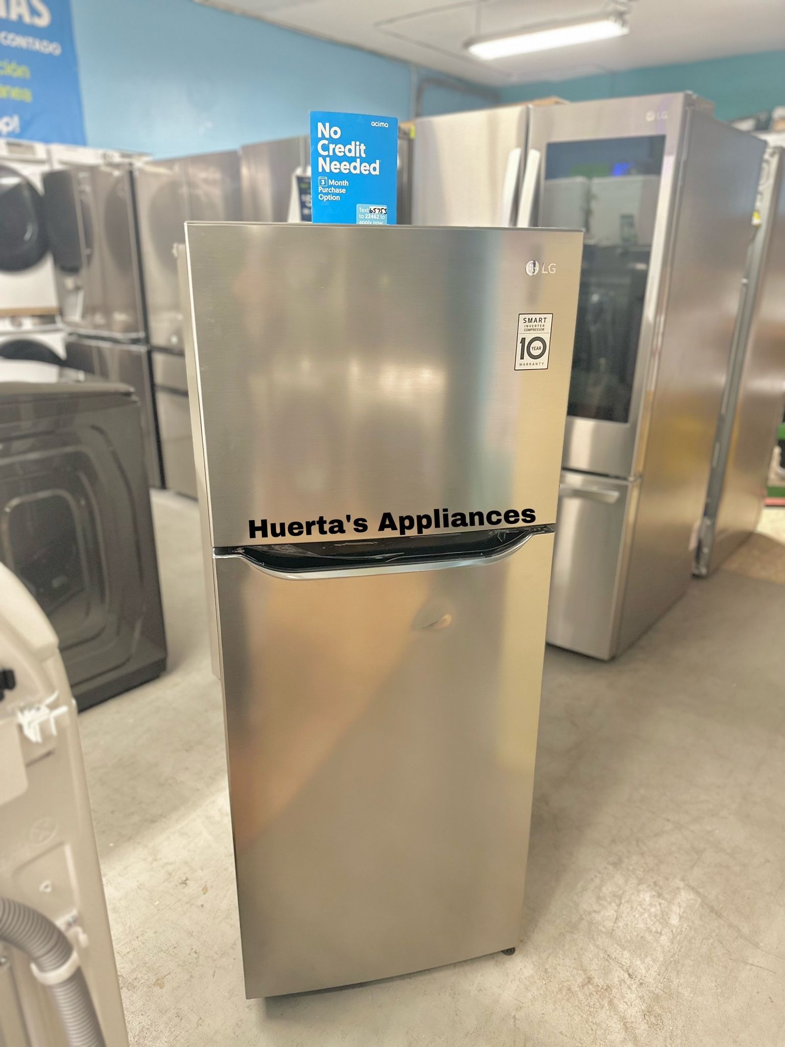 LG Refrigerator Stainless Steel 