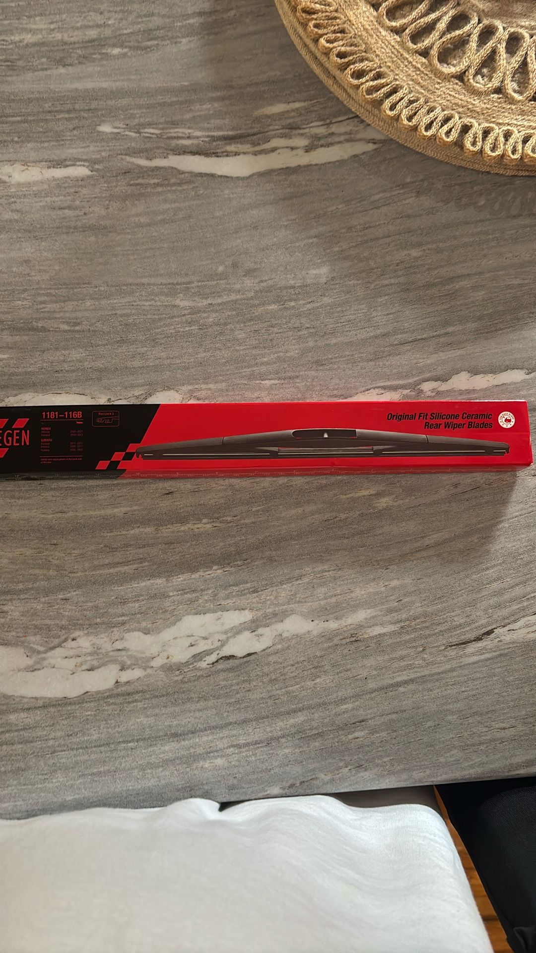 Berg Regen 16” 400mm Pack Of 1 Rear Wiper Blade