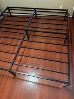 King metal bed frame