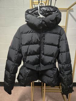 Zara Ski Puffer / Winter Coat / RECCO Tech / Black Jacket / XS