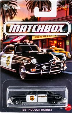 Matchbox Hudson Hornet Police Car