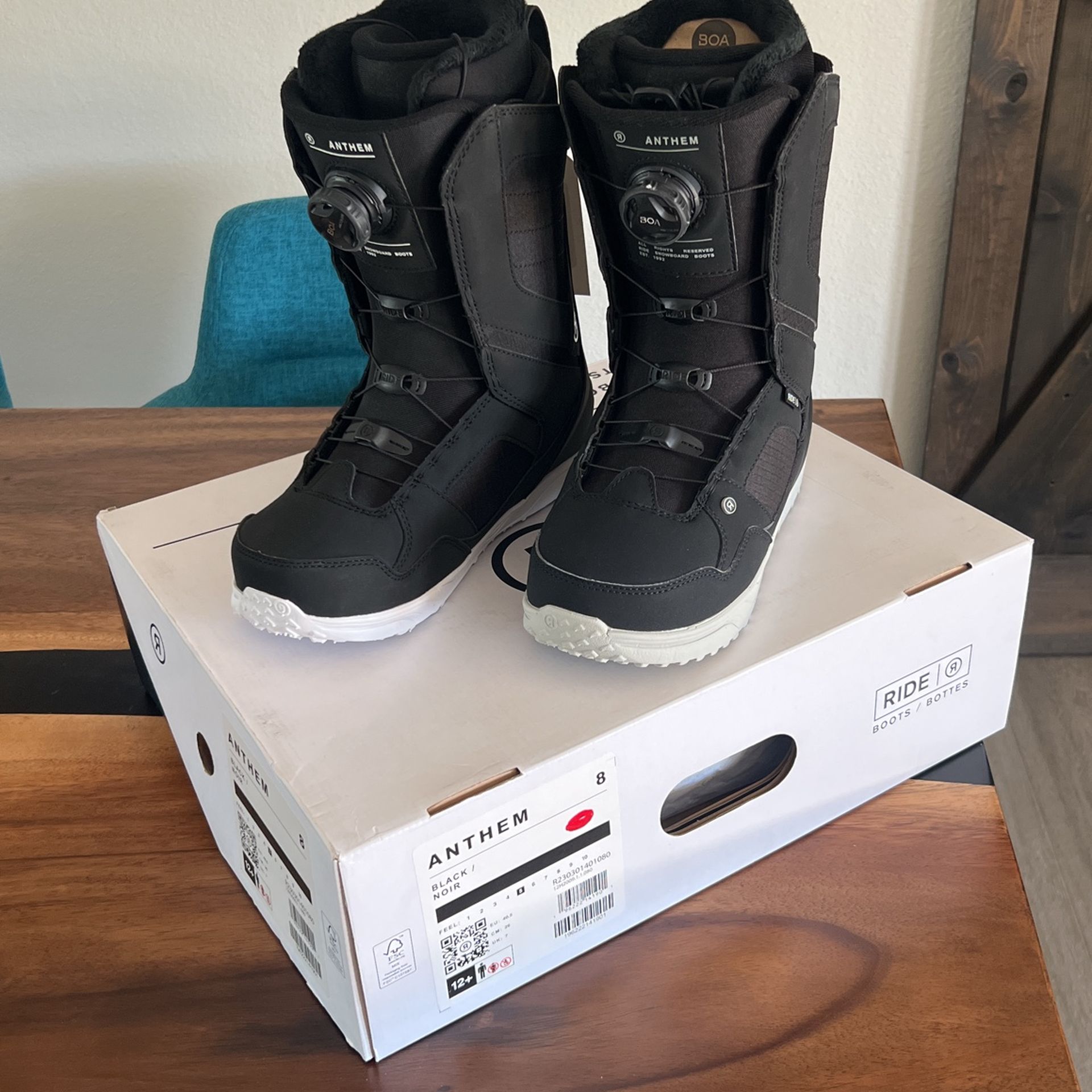 NEW Ride Anthem Snowboard Boots Different Sizes