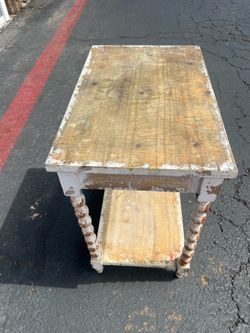 Shabby chic side table