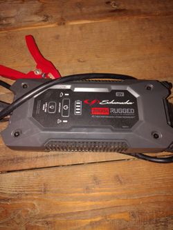 Schumacher 2000A Rugged Lithium Jump Starter.