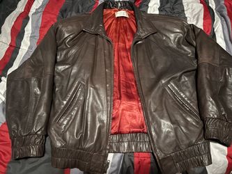 Vintage leather jacket