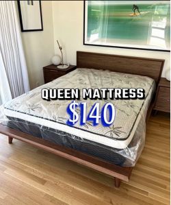 New Queen mattress only $140