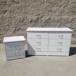 White Bedroom Dresser Set!